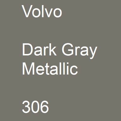 Volvo, Dark Gray Metallic, 306.